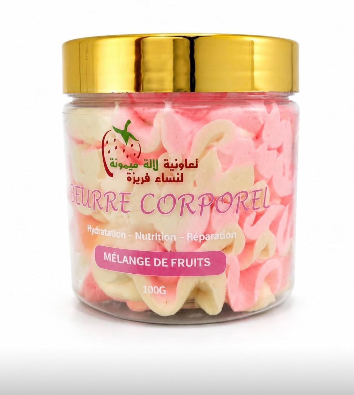 Beurre corporel riche
