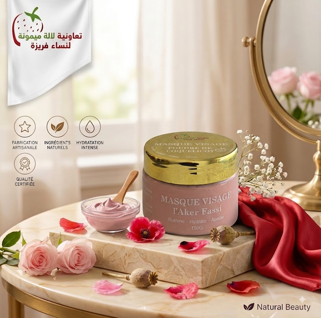 MASQUE VISAGE POUDRE DE COQUELICOT 150G