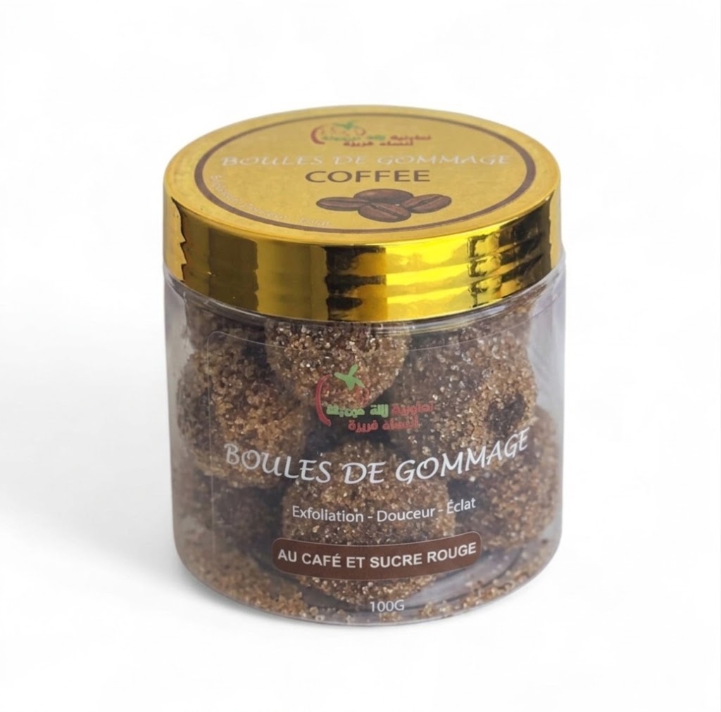 BOULE DE GOMMAGE COFFE 100G